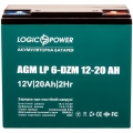 Тяговий акумулятор LogicPower LP 6-DZM-20 (батарея для велосипеда), LogicPower LP 6-DZM-20, Тяговий акумулятор LogicPower LP 6-DZM-20 (батарея для велосипеда) фото, продажа в Украине